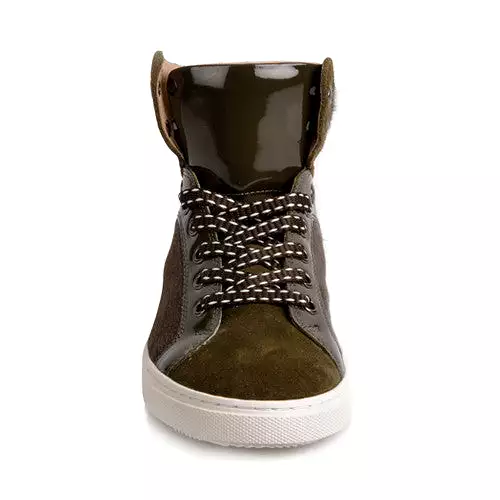 FALKLAND Olive high-top Sneaker can be rewritten as Olive high-top Sneaker FALKLAND for better Google SEO.