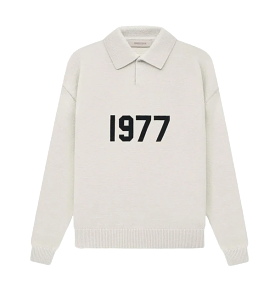 Fear of God Essentials 1977 Long Sleeve Knit Polo