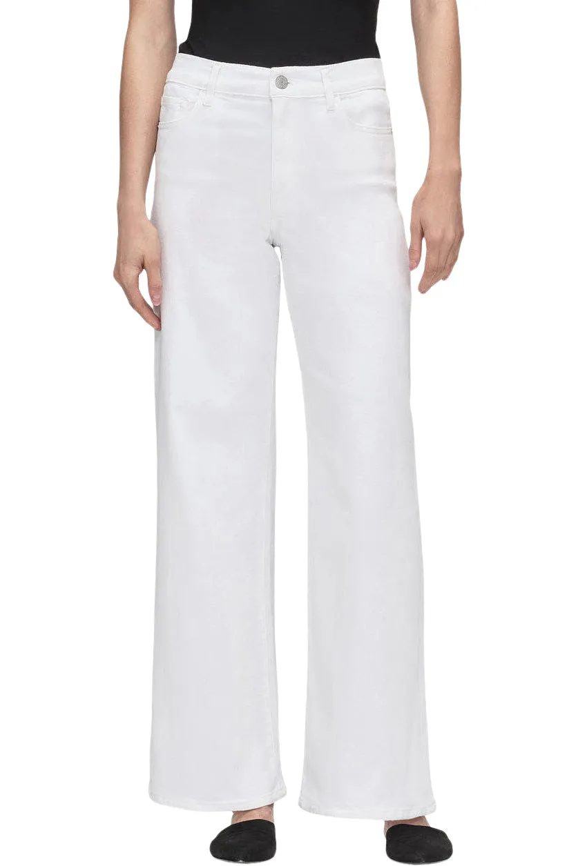 Frame Denim White Palazzo Pants