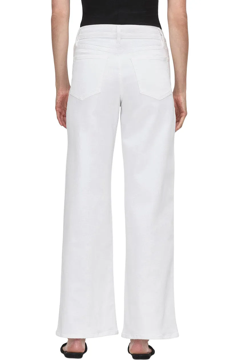 Frame Denim White Palazzo Pants