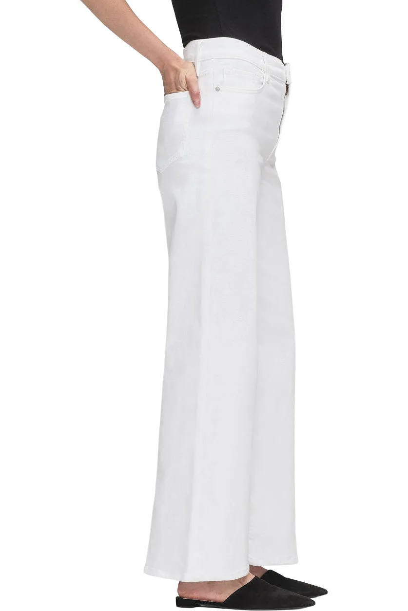 Frame Denim White Palazzo Pants