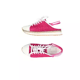 Fuchsia Open Back Burano Sneaker