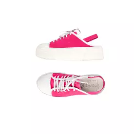 Fuchsia Open Back Sneaker Grattato