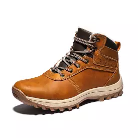 Fur Lined Hiking Boots for Men