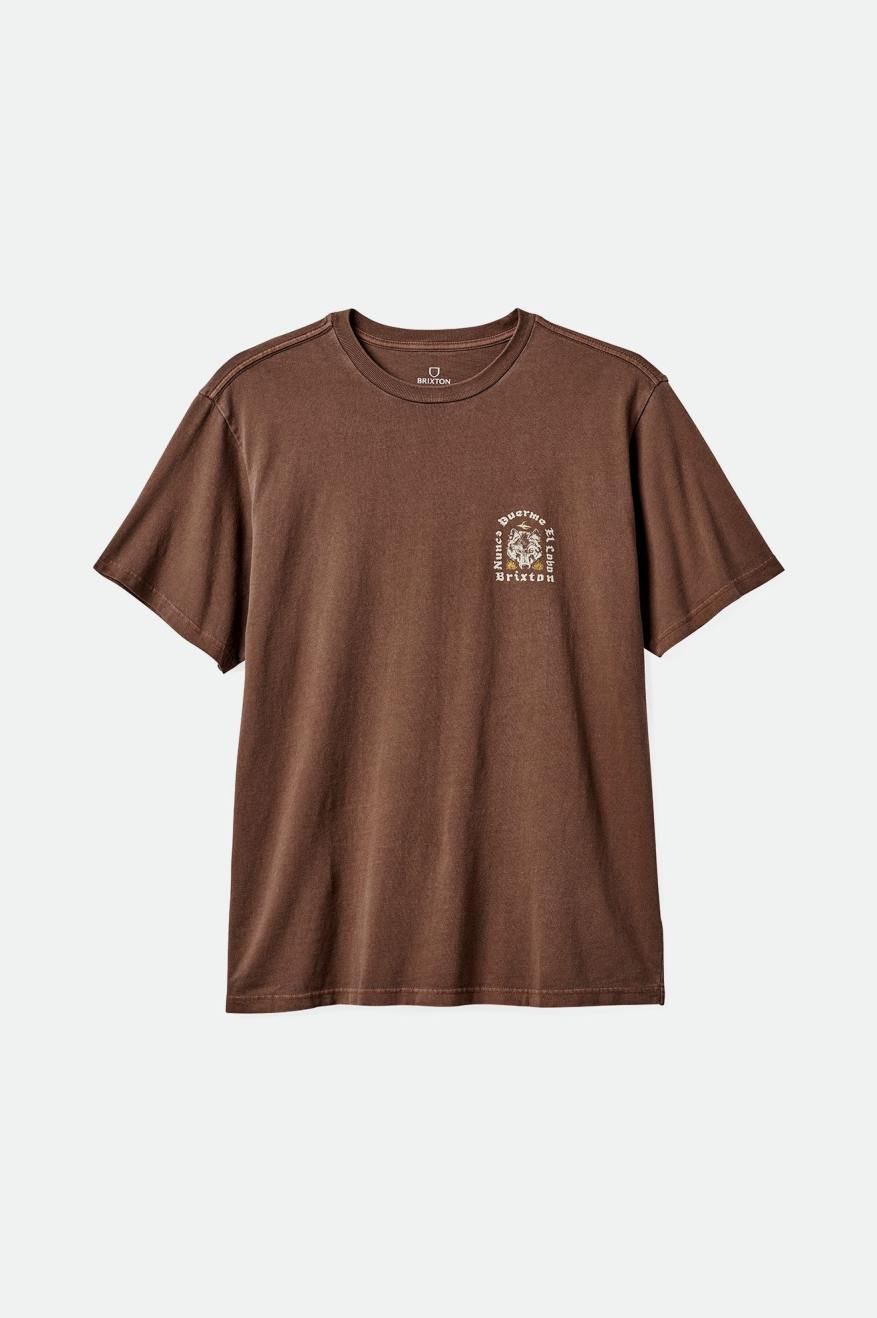 Gorge Sepia Worn Wash Tee