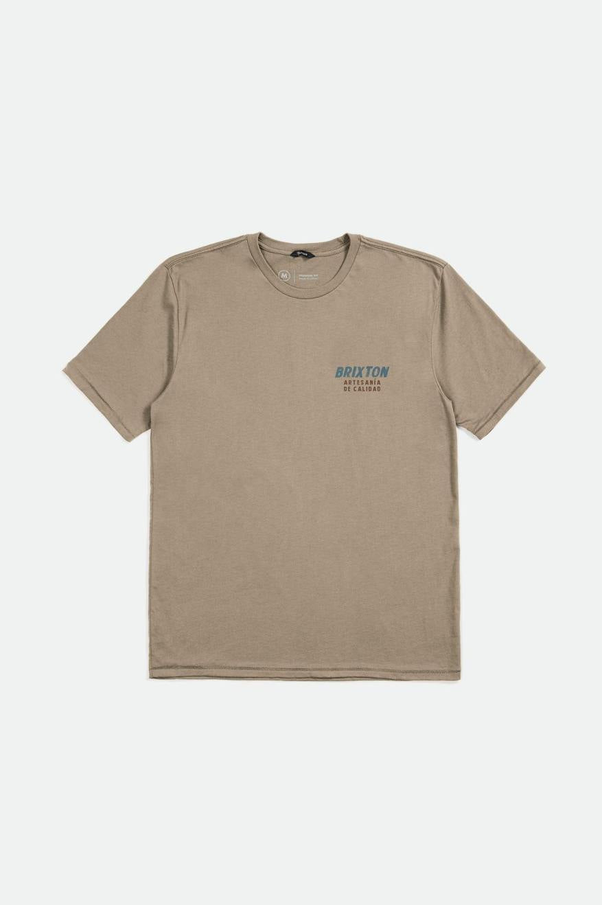 Harvester Short Sleeve Tailored Tee - Oatmeal