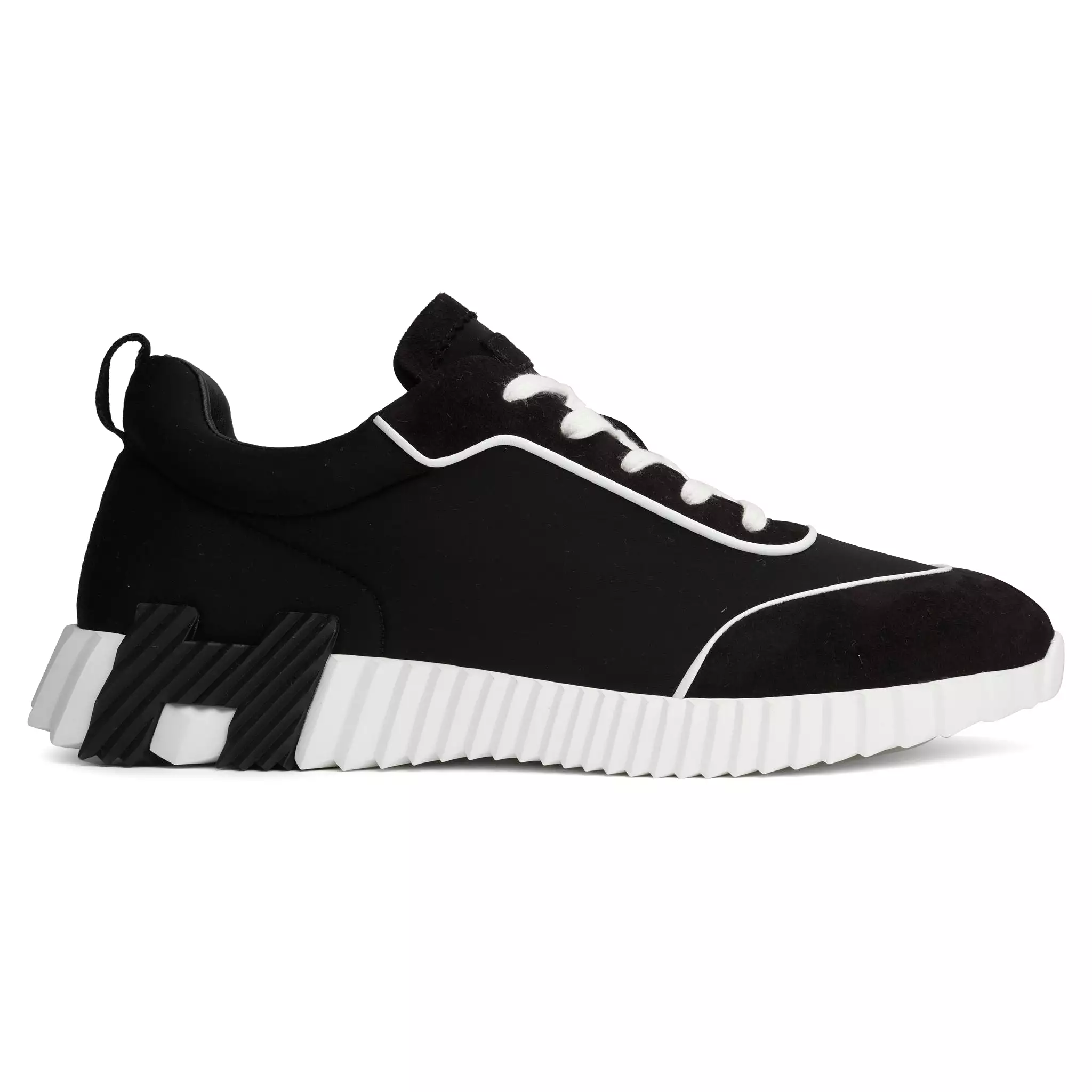 Hermes Paris Black White Sneaker Bouncing