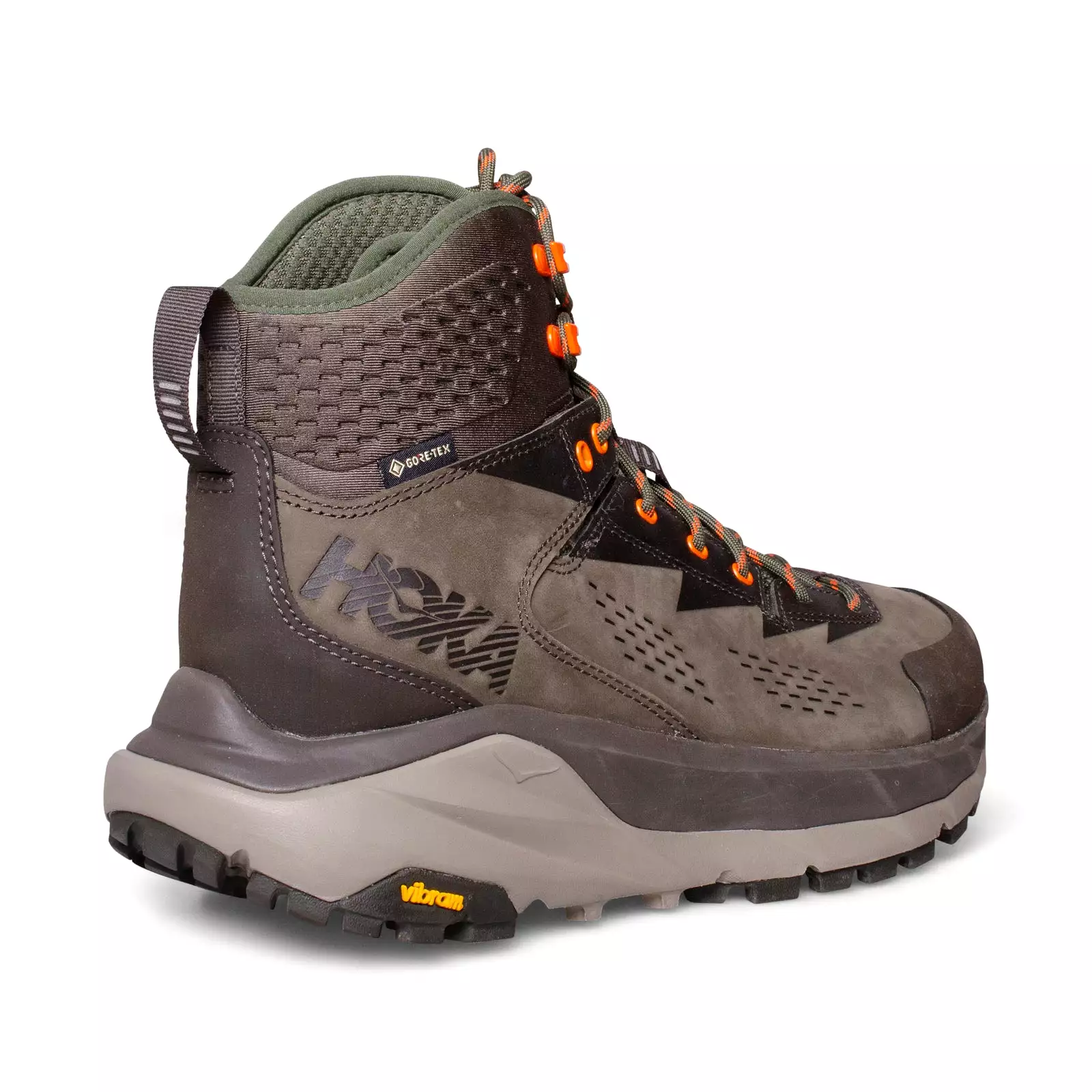 Hoka Kaha GTX Burnt Olive Grey Hiking Boots Men's