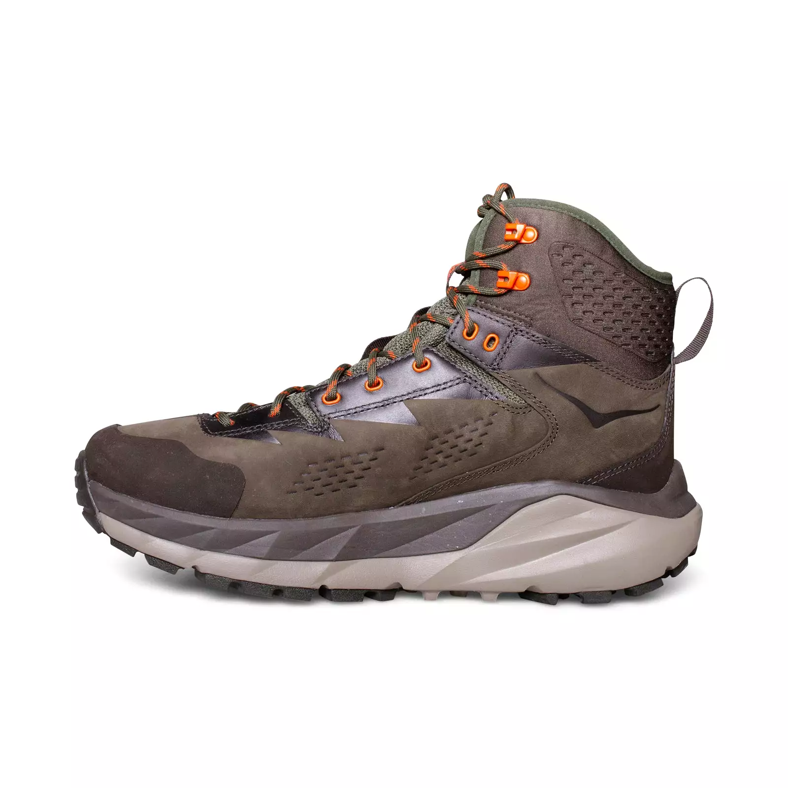 Hoka Kaha GTX Burnt Olive Grey Hiking Boots Men's