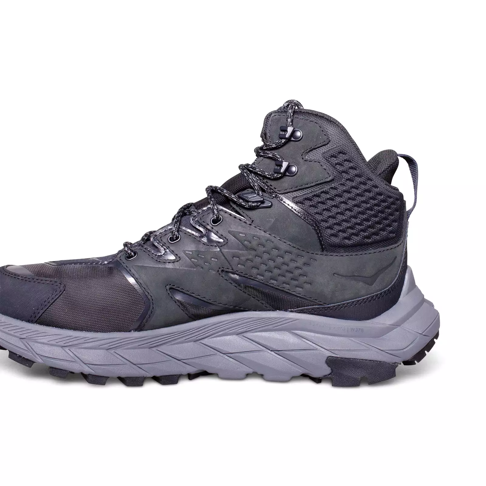 Hoka Women's Black Hiking Boots - Anacapa Mid GTX