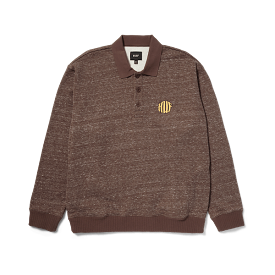 Huf Winston Coffee Polo Fleece