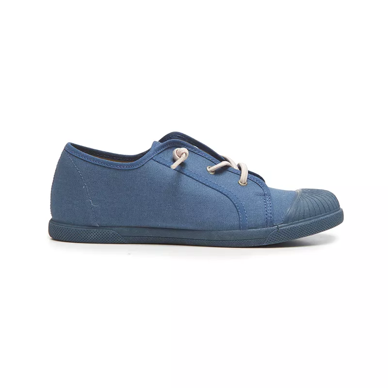 Indigo Canvas Sneaker - Sustainable and Environmentally Friendly