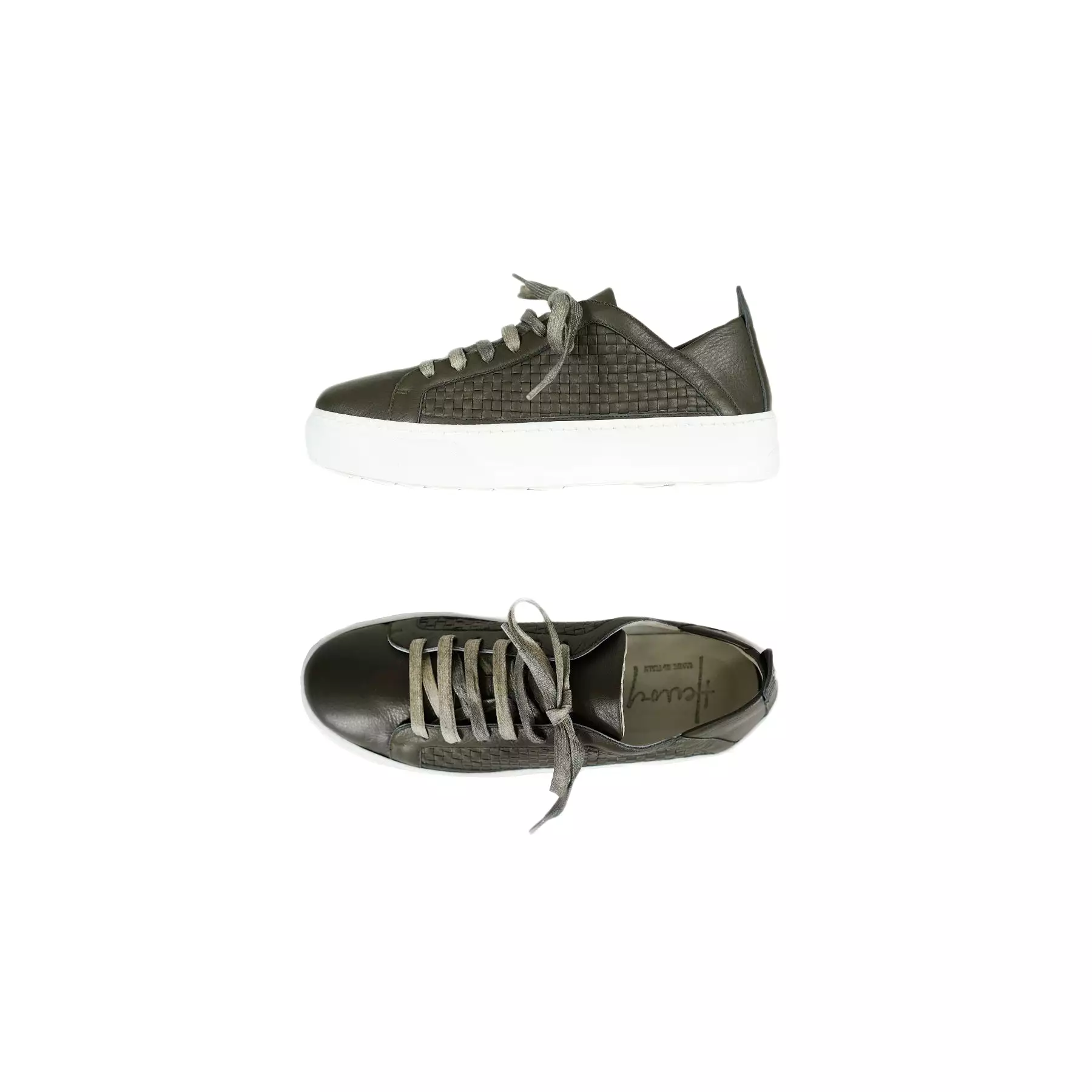 Intreccio Soft Military Green Sneaker