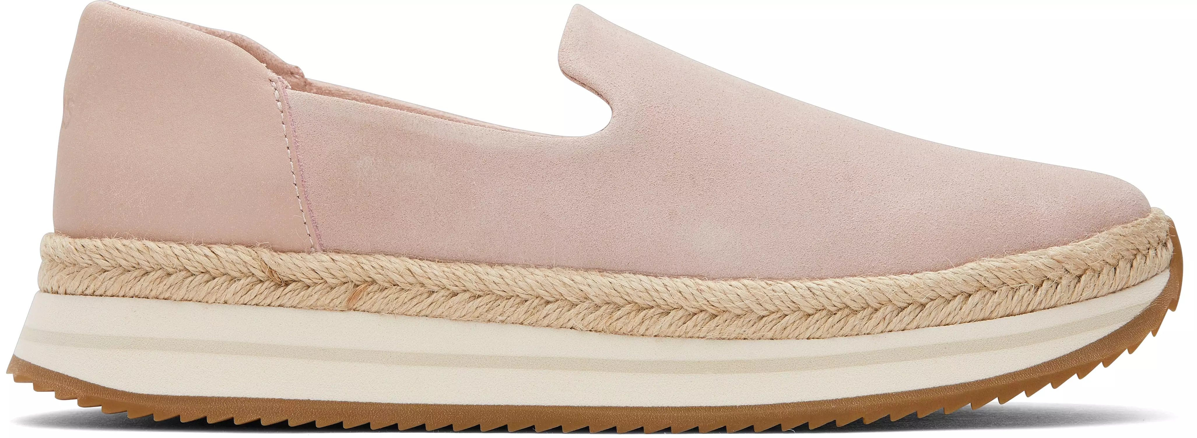 Jocelyn Ballet Pink Espadrille Sneaker in Suede/Leather