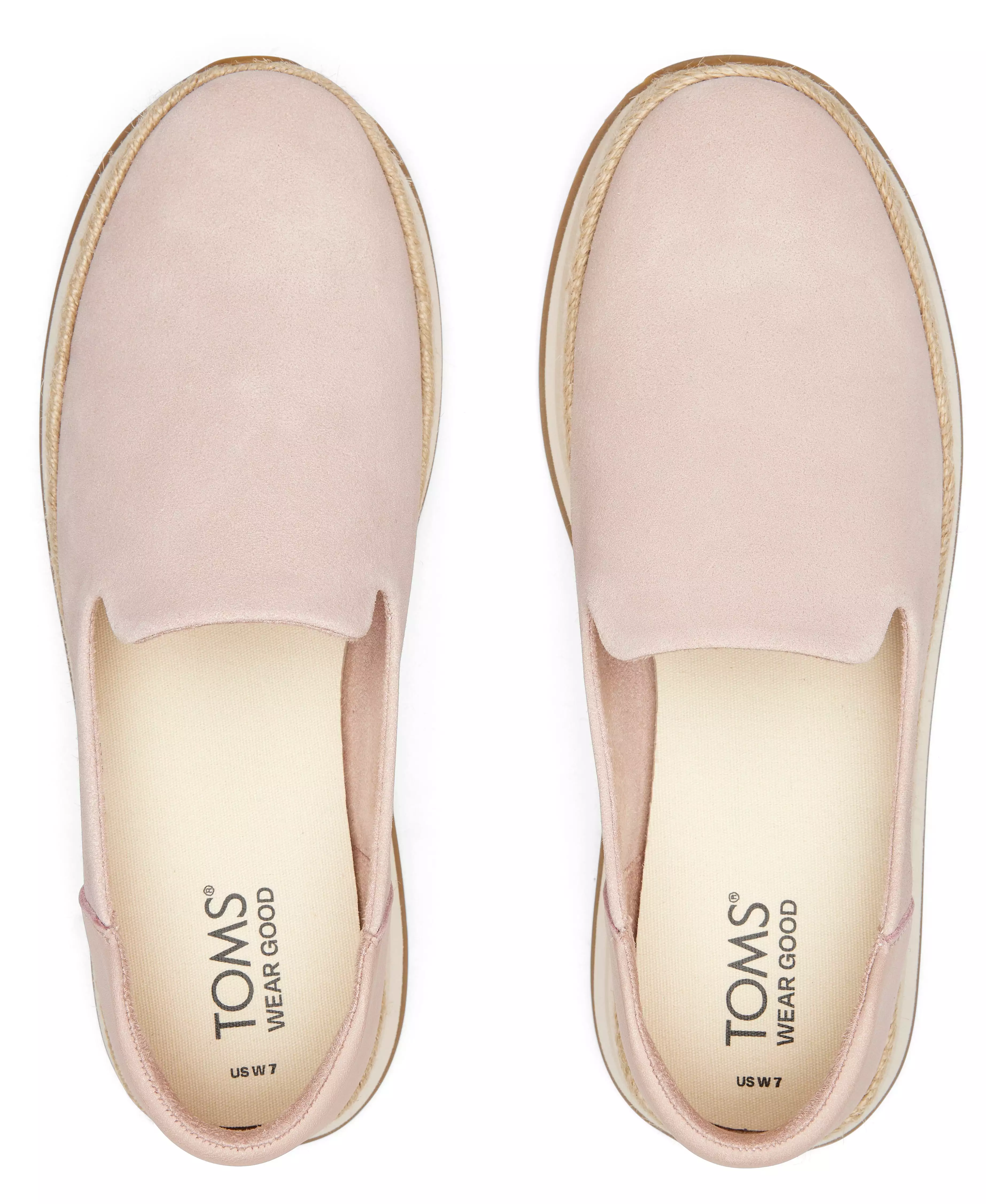 Jocelyn Ballet Pink Espadrille Sneaker in Suede/Leather