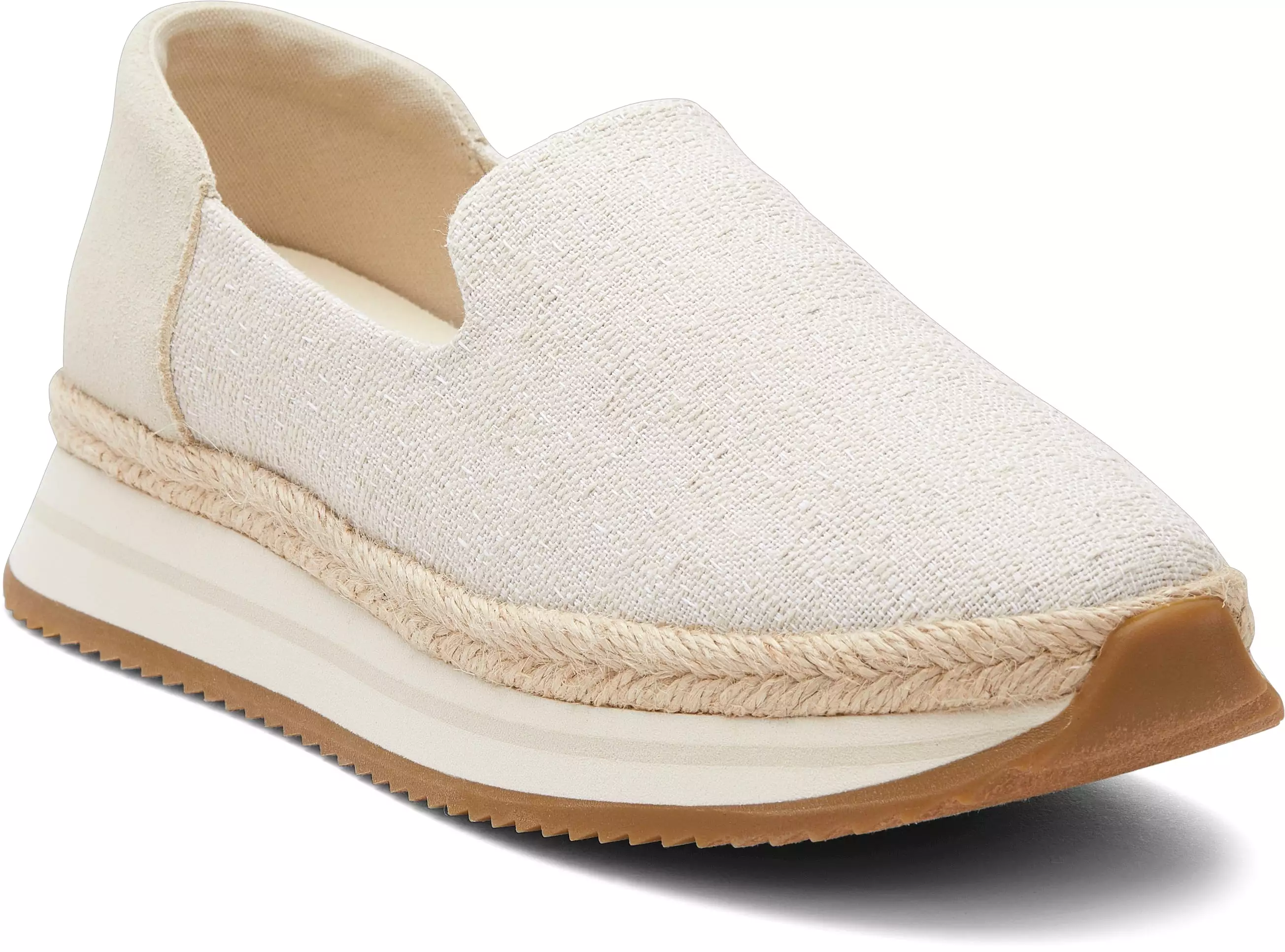 Jocelyn Fog Slub/Suede Espadrille Sneaker