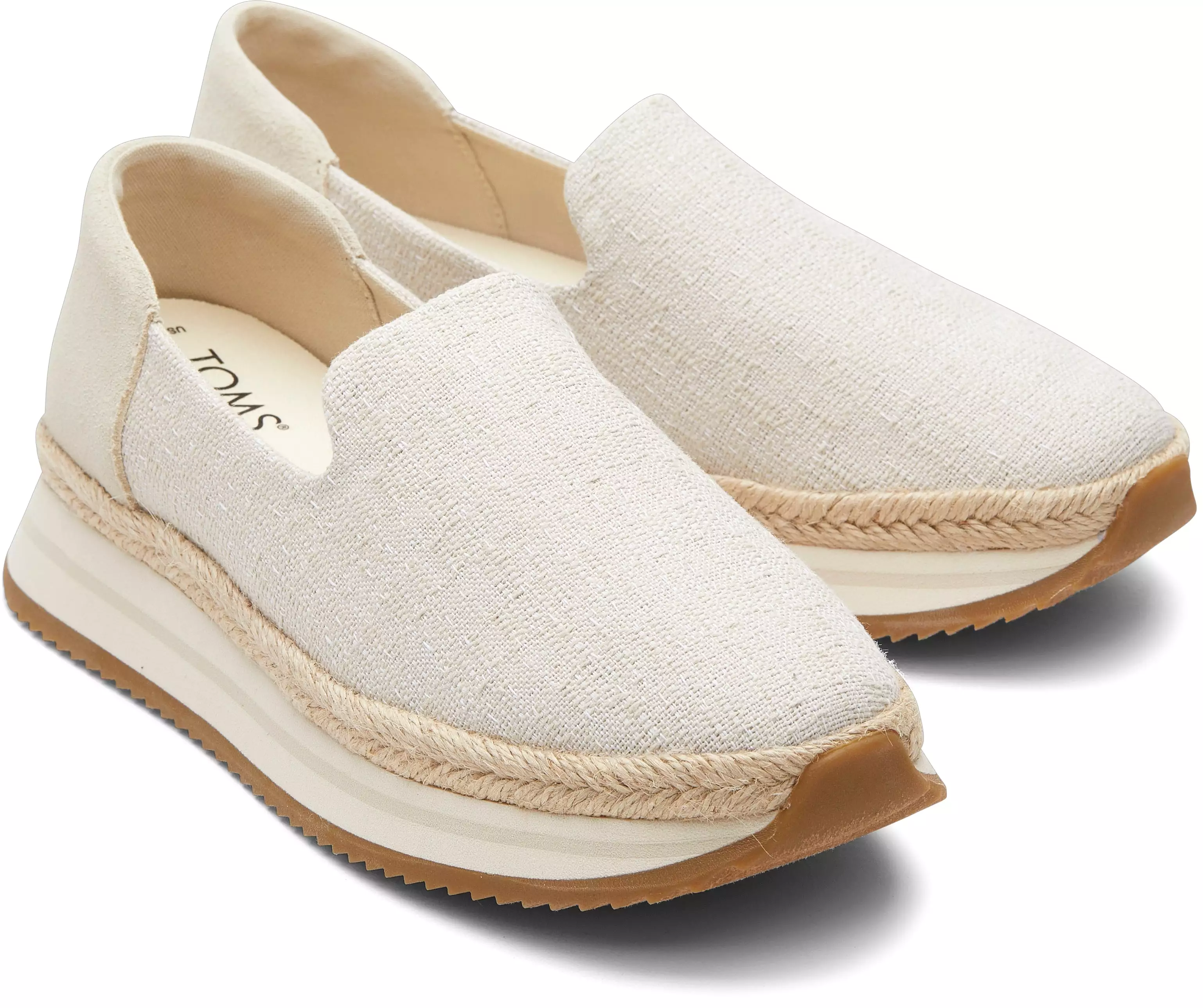 Jocelyn Fog Slub/Suede Espadrille Sneaker