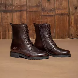 Kingsley Heath Ladies Wingtip Boot Chocolate - Results