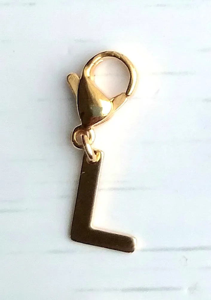 Letter L Charm