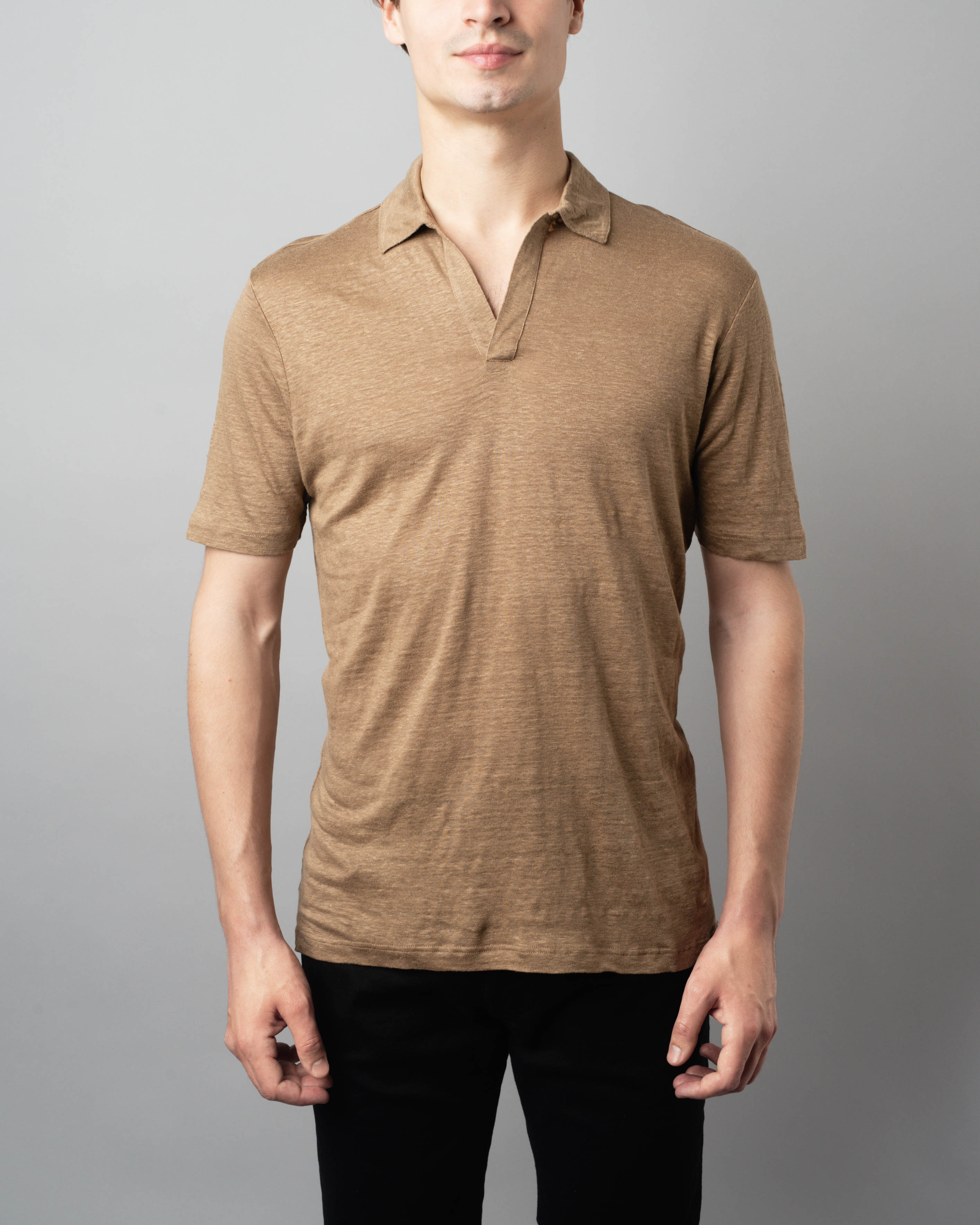 Linen Polo Shirt