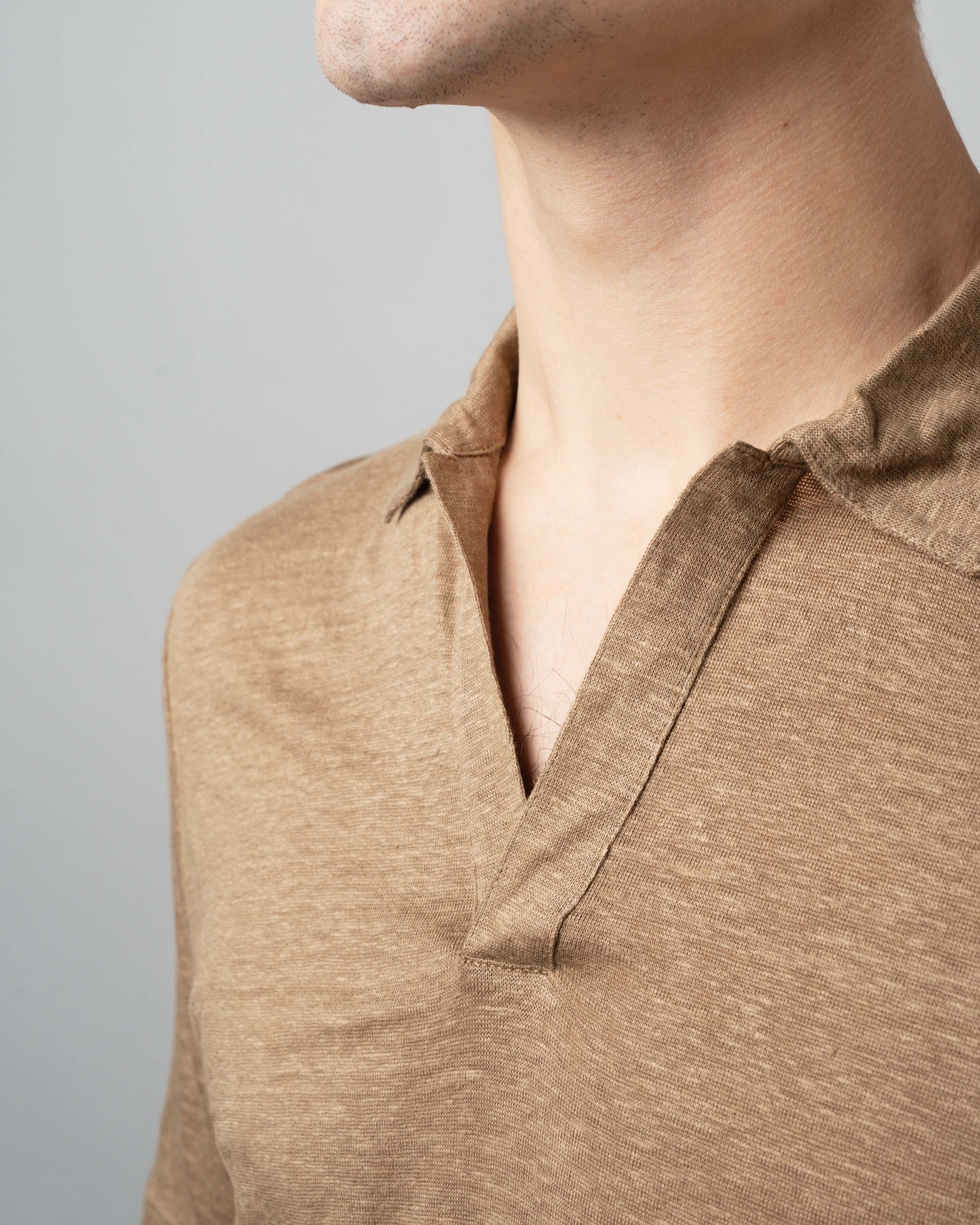 Linen Polo Shirt