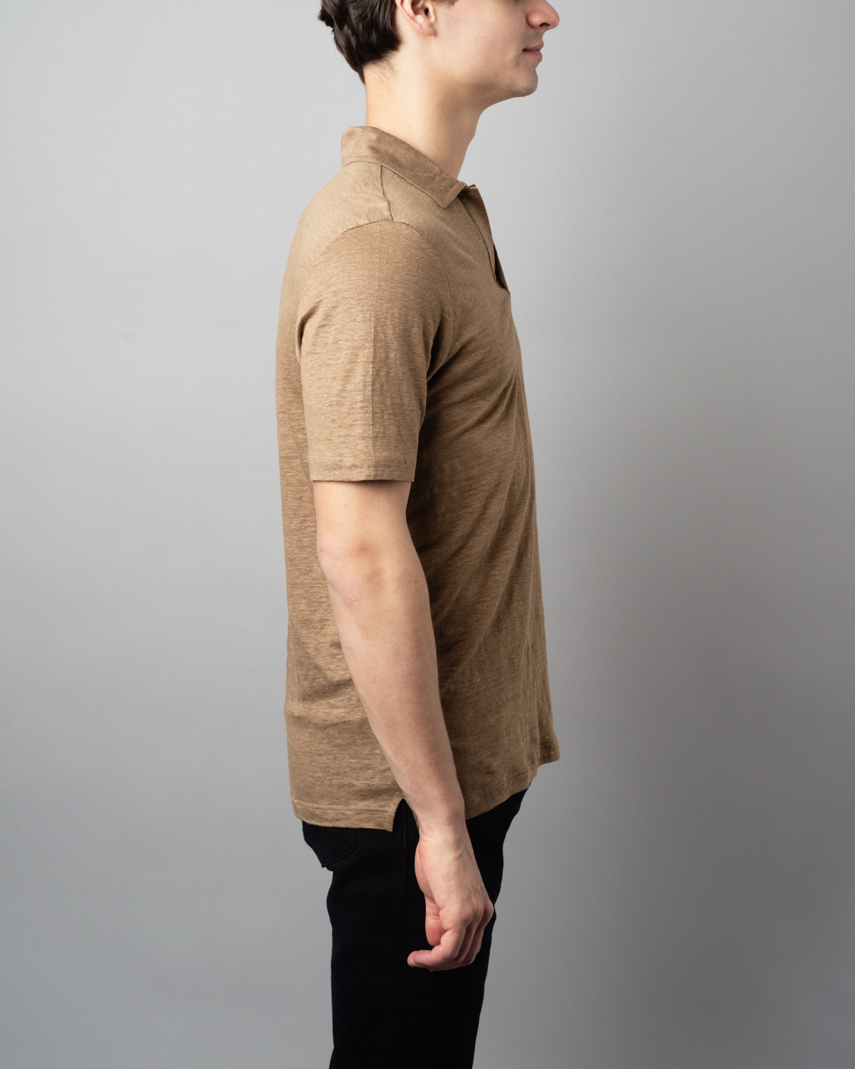 Linen Polo Shirt