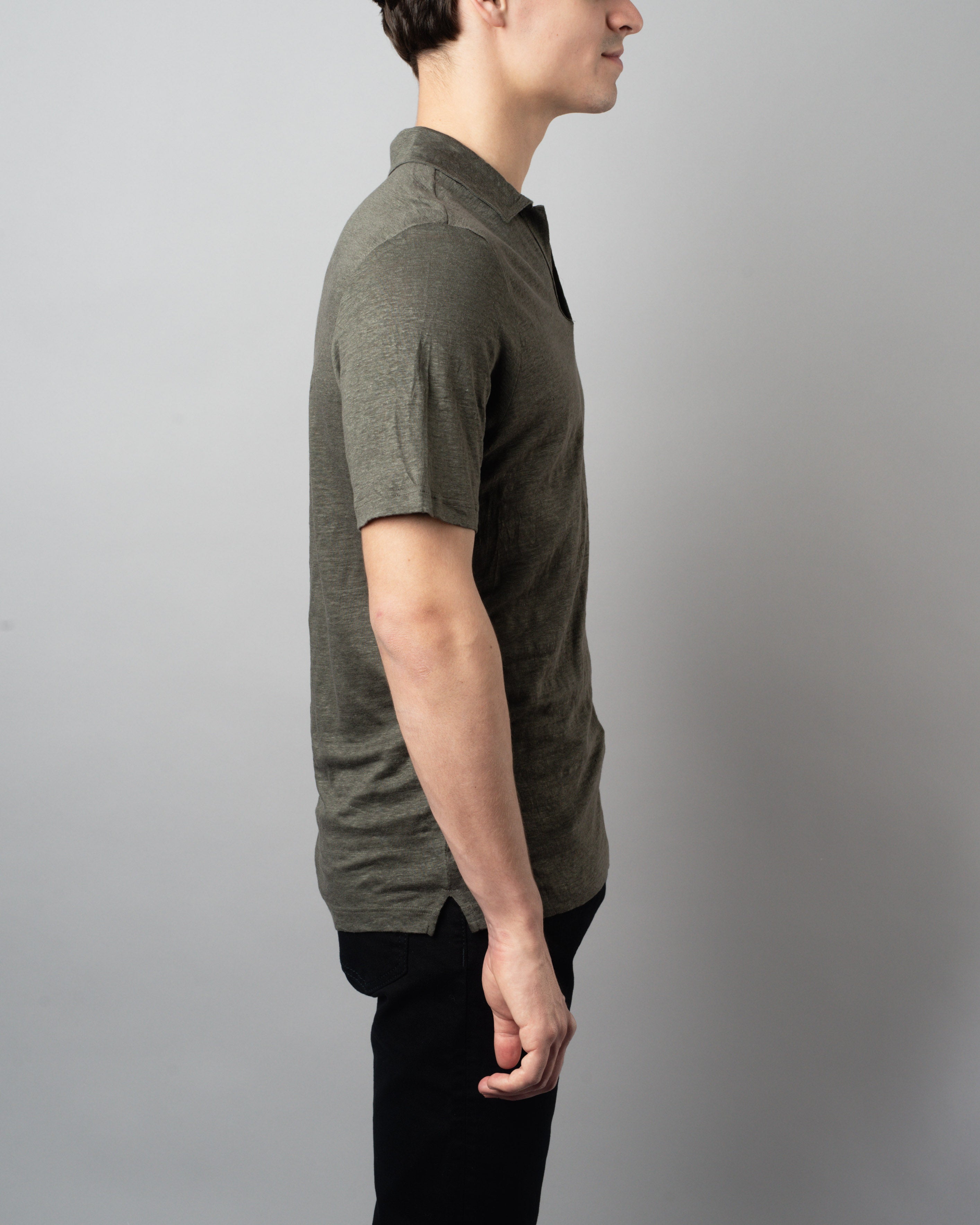 Linen Polo Shirt