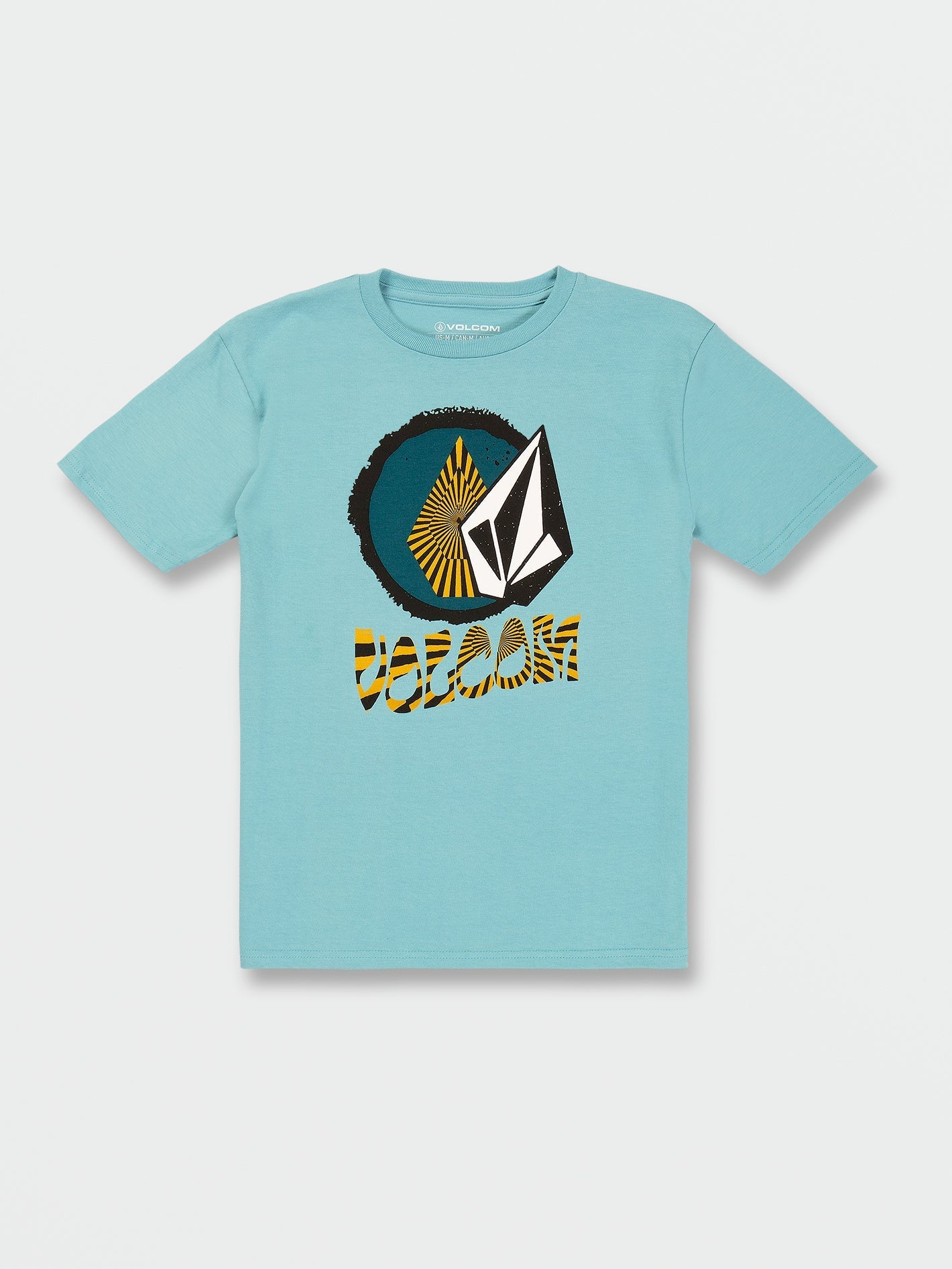 Little Boys Cali Blue Heather Short Sleeve Tee