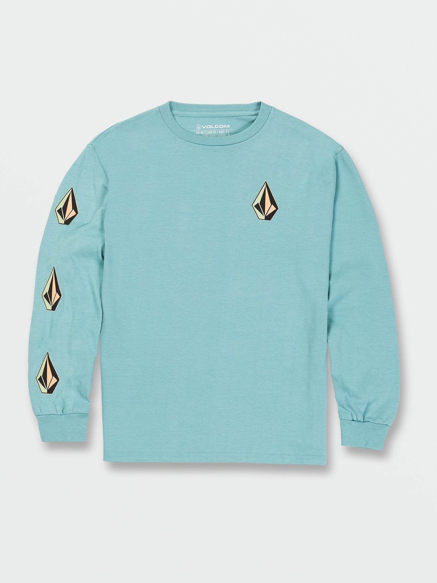 Little Boys Stone Long Sleeve Tee - Cali Blue Heather - Buy Now