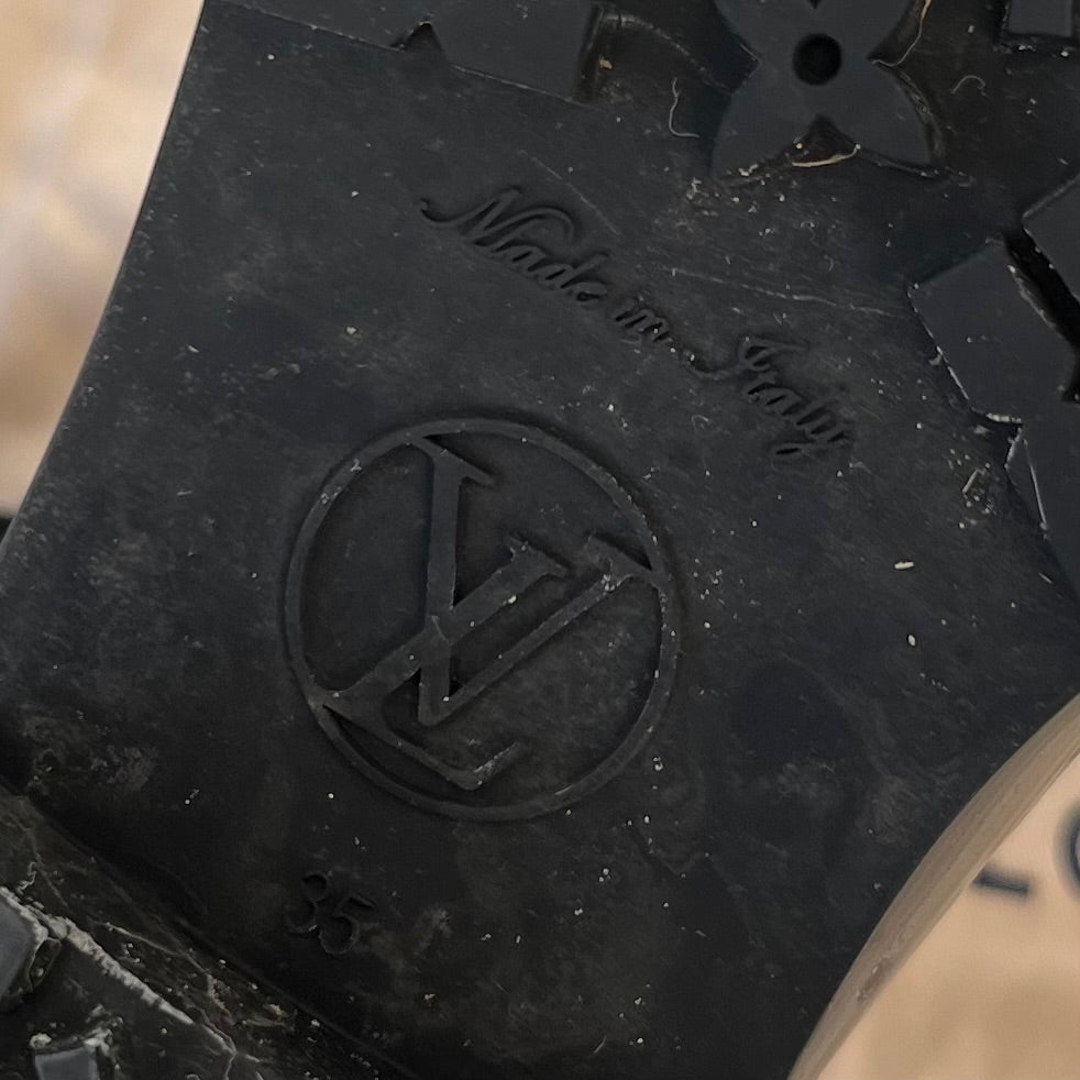 Louis Vuitton Monogram Waterproof Boots