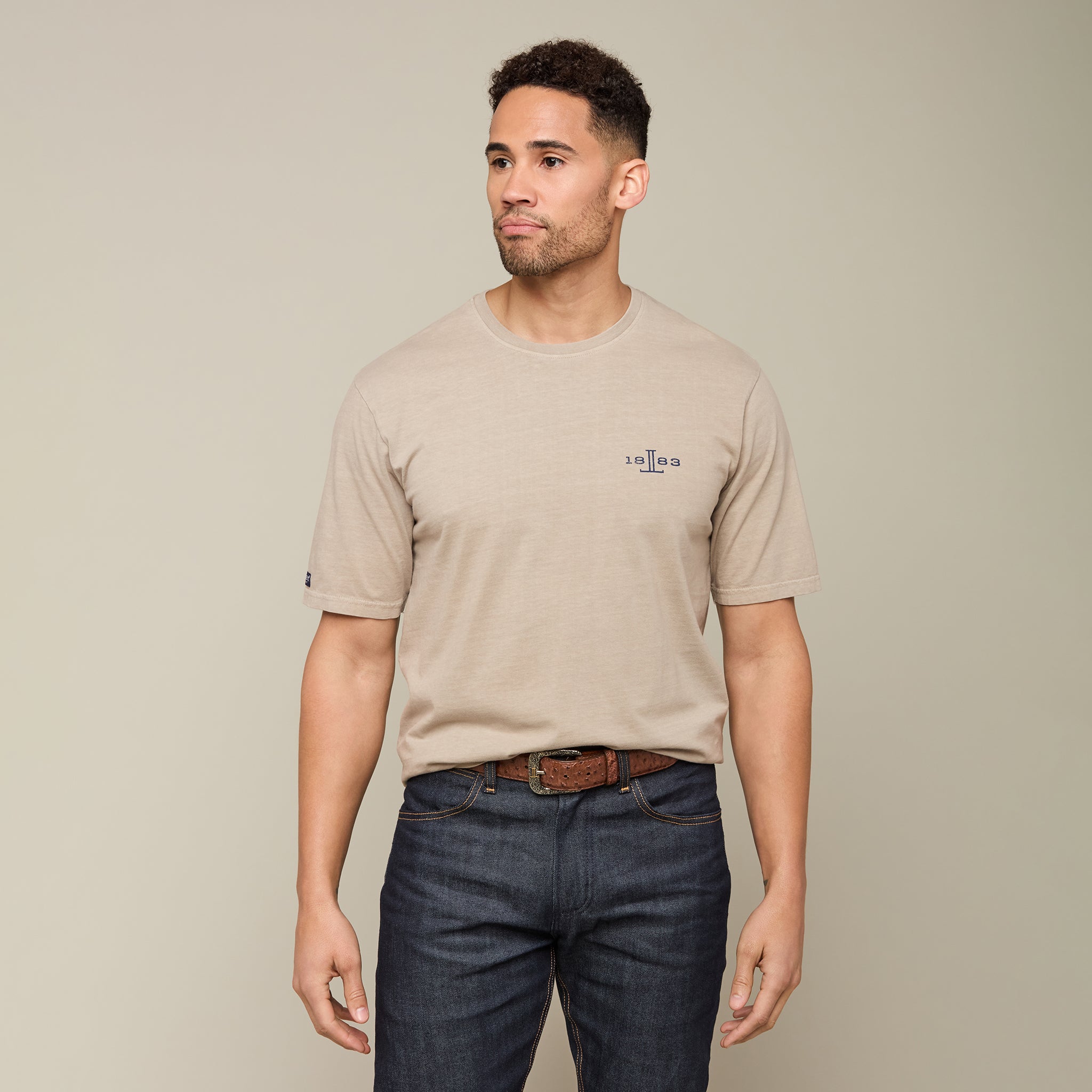 Lucchese Heritage T-Shirt (Sand)