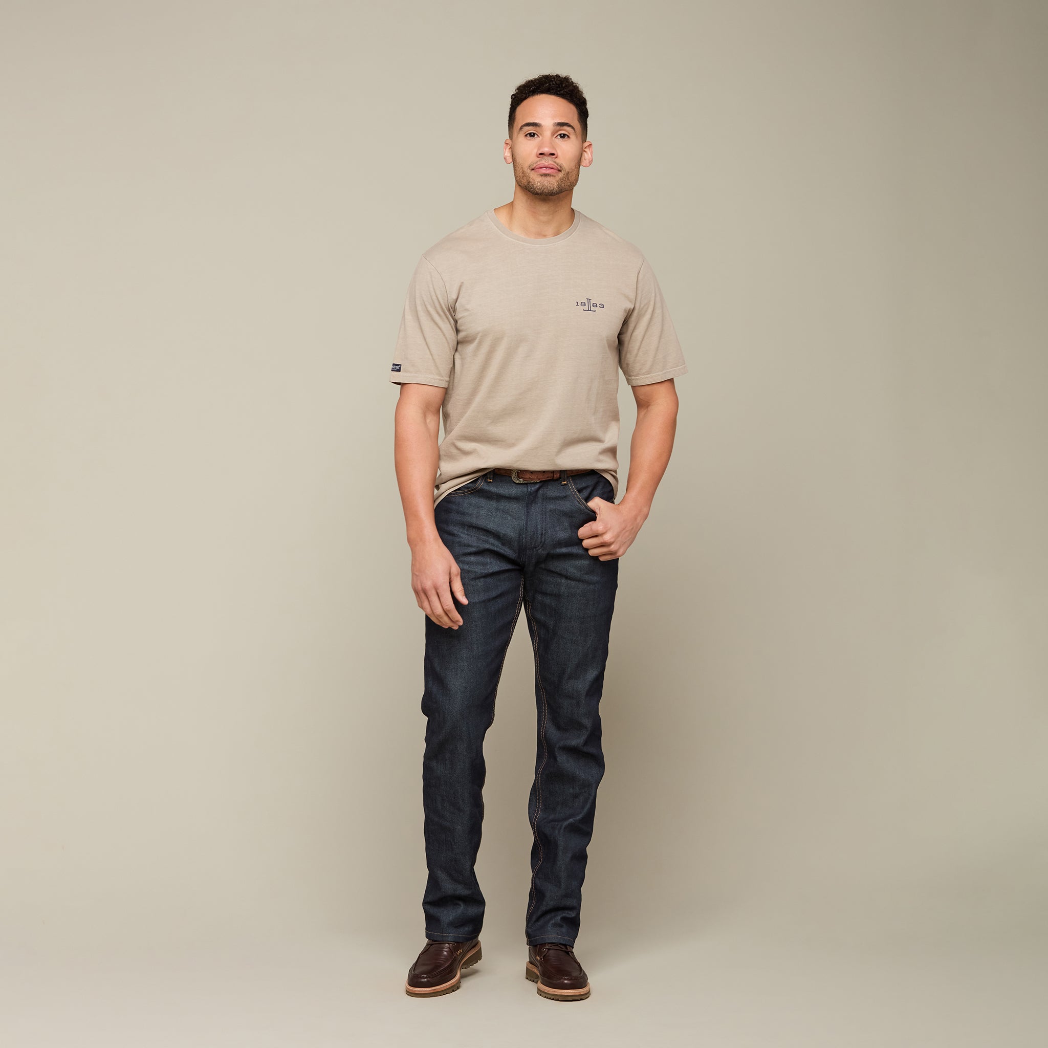 Lucchese Heritage T-Shirt (Sand)