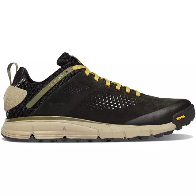 Men's Hiking Shoes - Black Olive/Flax Yellow GTX