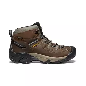 Men's Targhee II Mid Waterproof Hiking Boots - Shitake/Brindle | Top-rated outdoor footwear