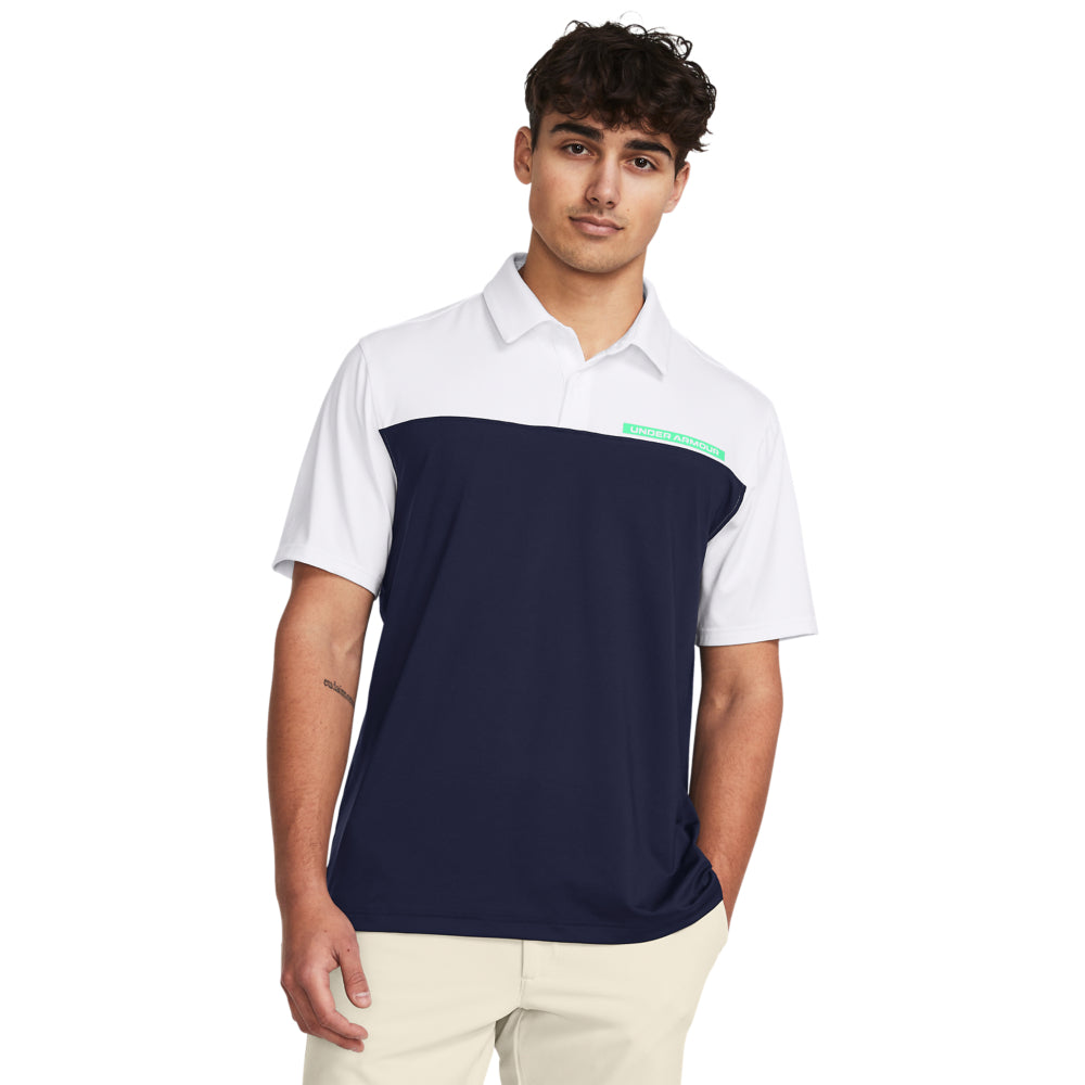 Men's Under Armour T2G Polo with Color Block Design