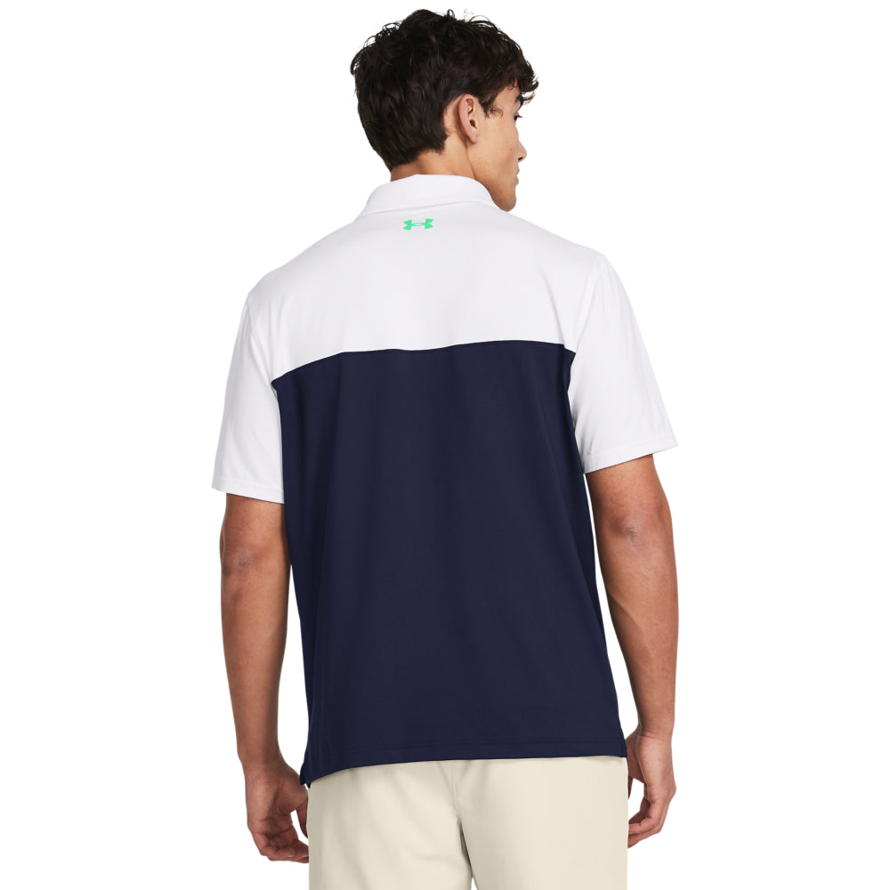 Men's Under Armour T2G Polo with Color Block Design