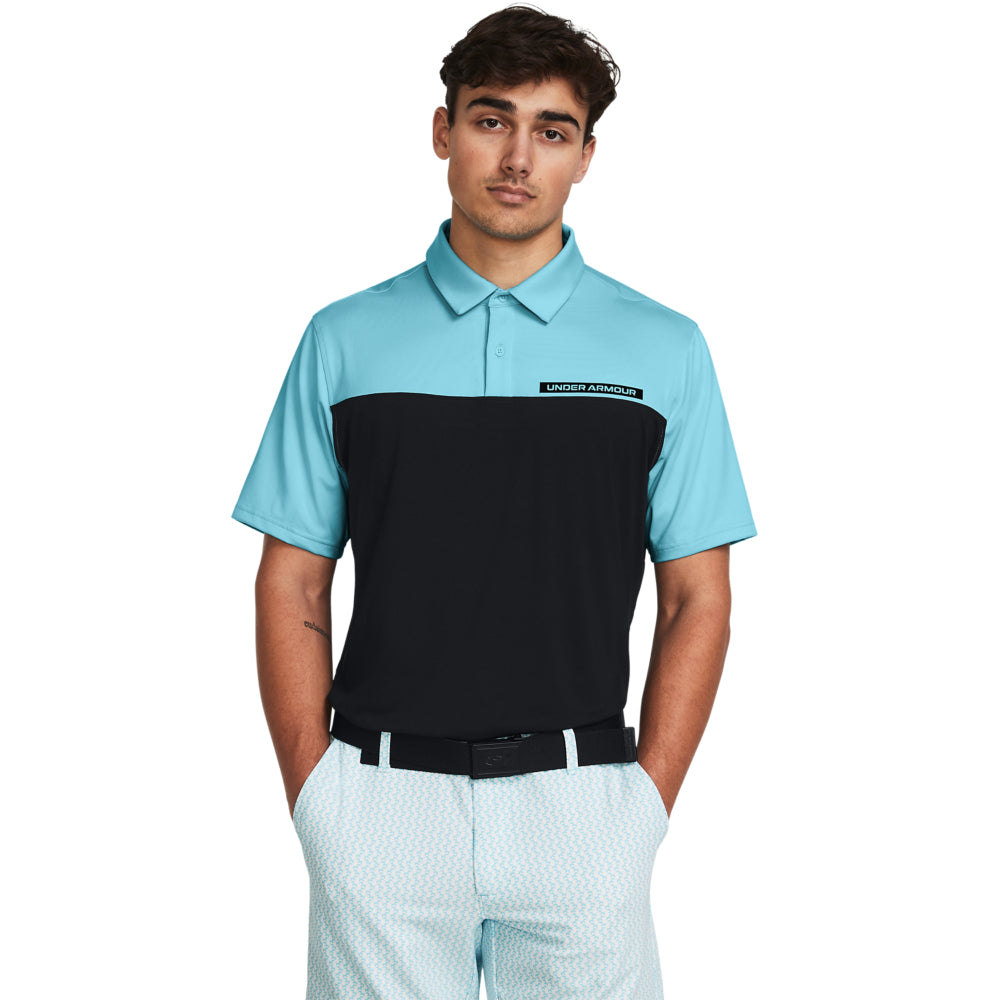 Men's Under Armour T2G Polo with Color Block Design