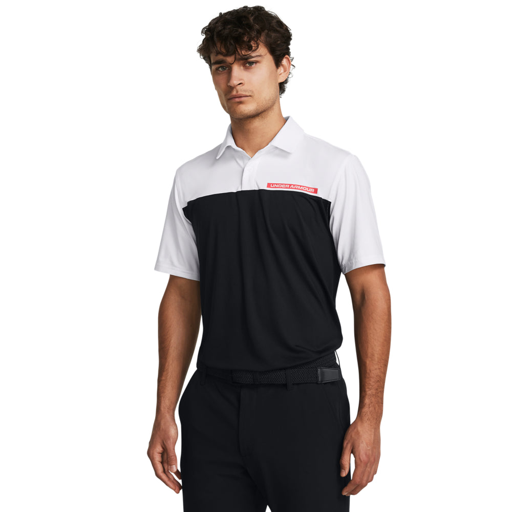 Men's Under Armour T2G Polo with Color Block Design