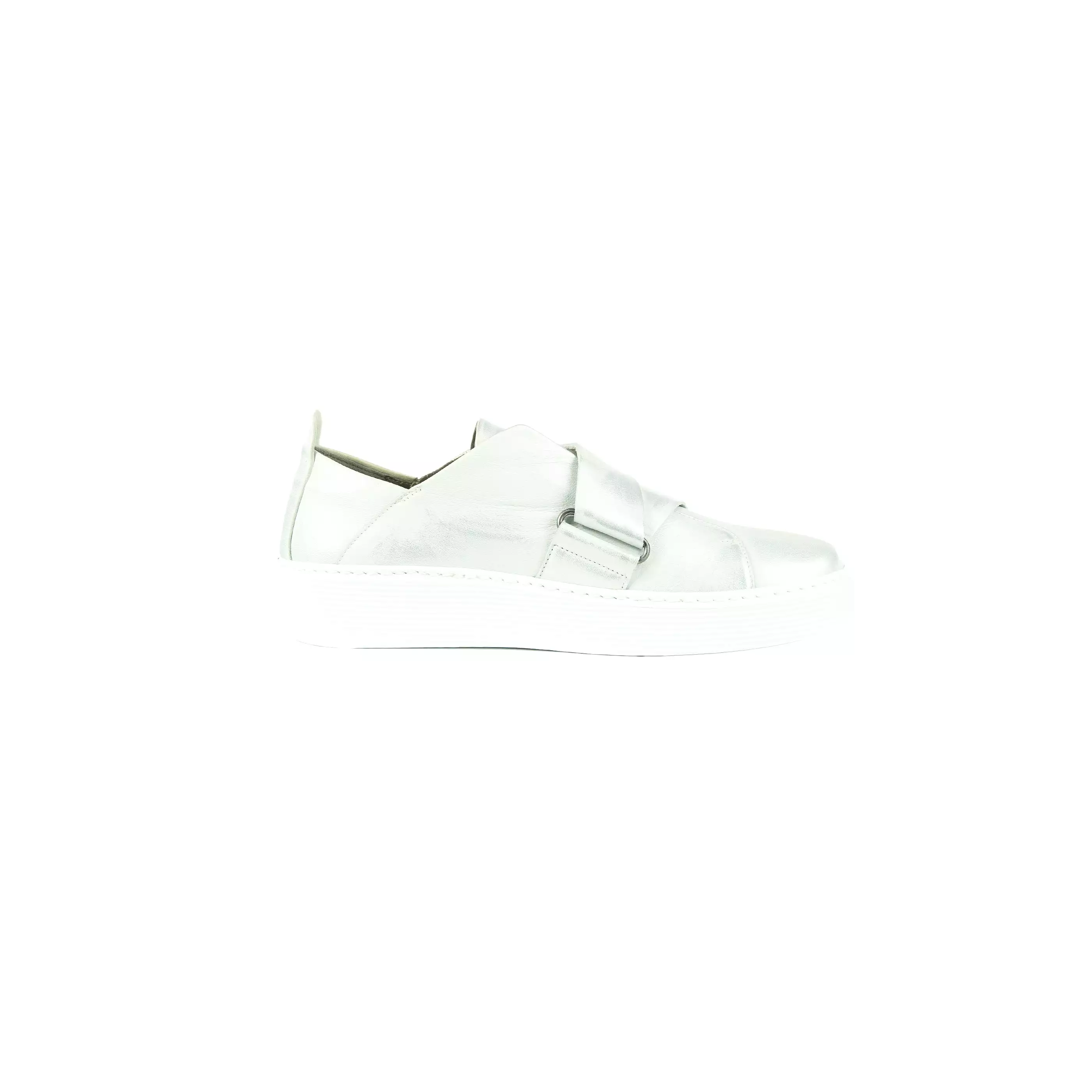 Metal Sport Sneaker Strappi Chalk White