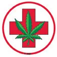 Mini Cannabis Sticker