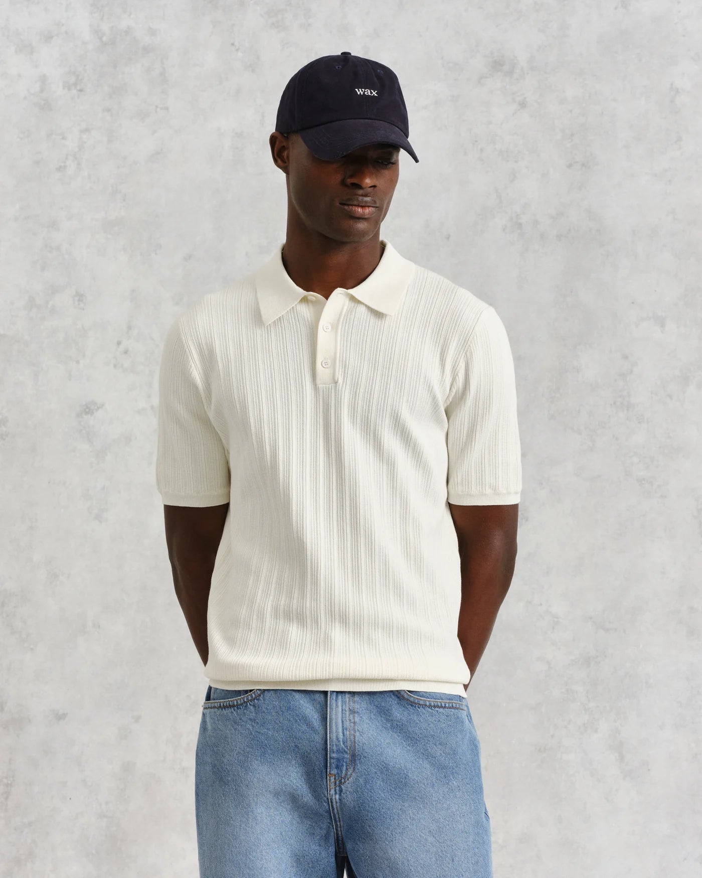 Naples Knitted Polo Shirt