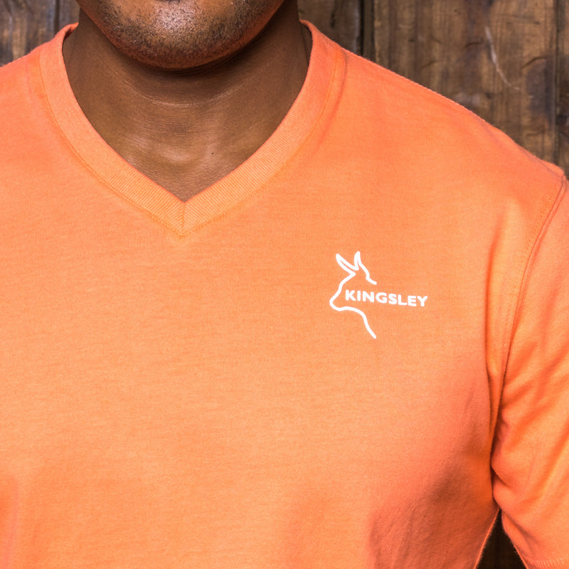 Nguni Coral V Neck Tee