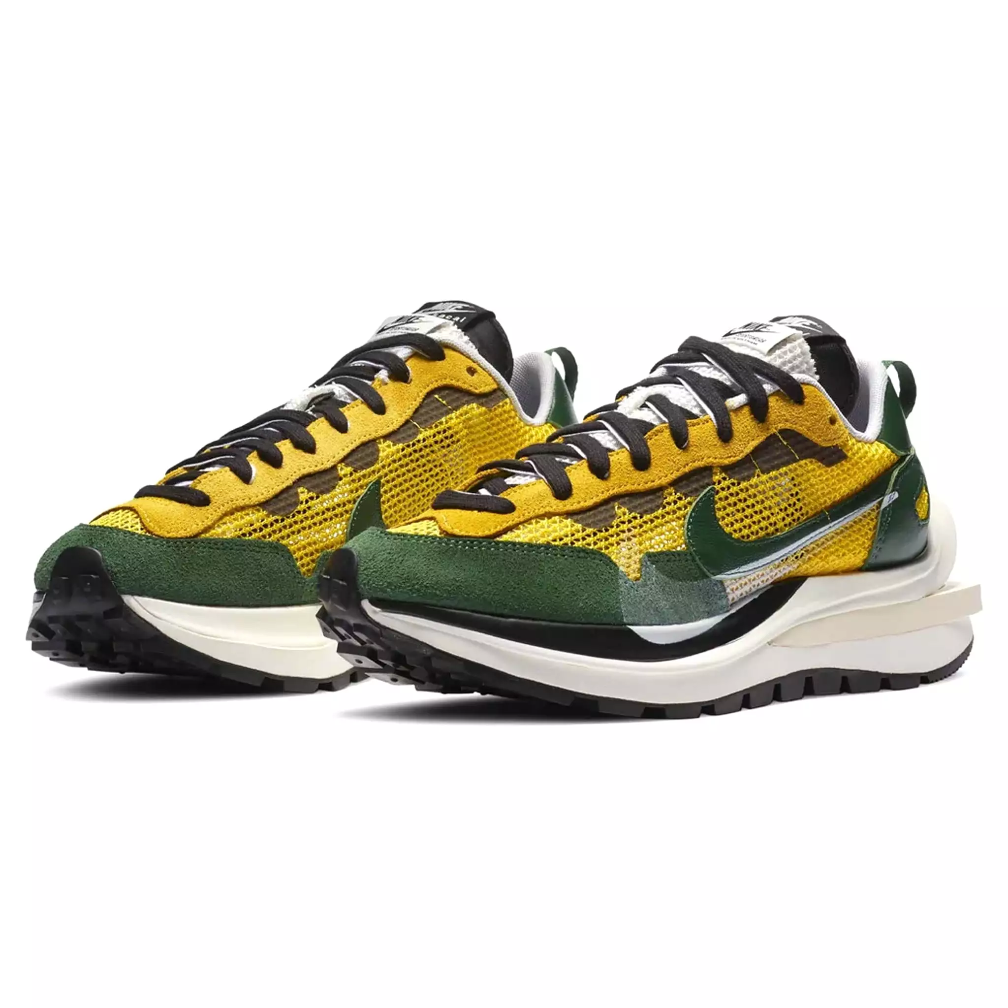 Nike Sacai Vaporwaffle Tour Yellow Stadium Green Sneaker