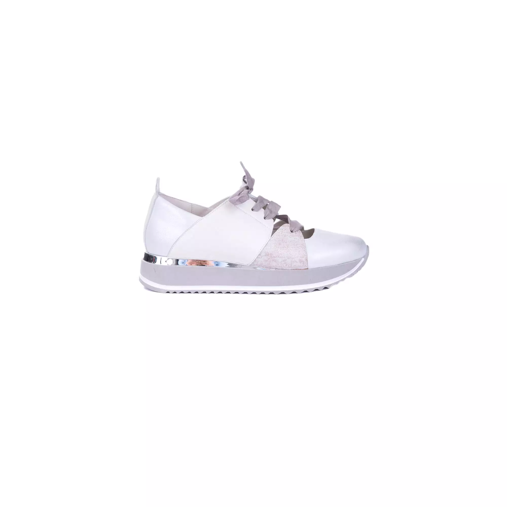 Open-Air Sneaker - Metal Sport - Cervo - Chalk White