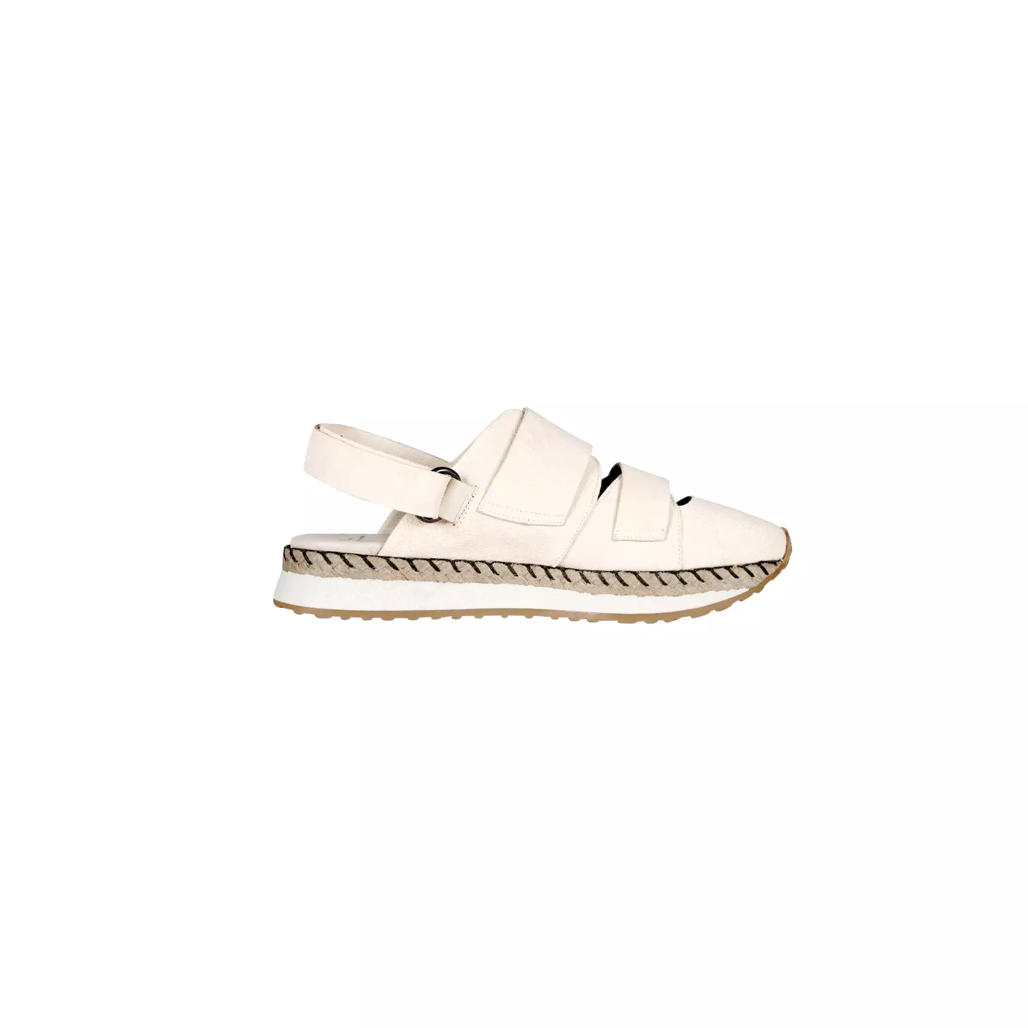 Open Back Sneaker - Grattato - Chalk White