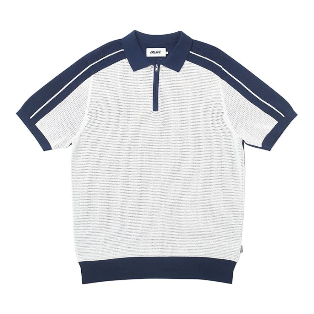 Palace Tex Polo - Navy/White - Buy Online