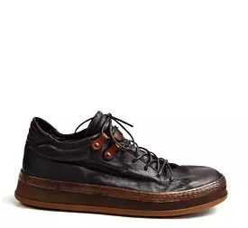 Pep brown leather sneaker - Best Deals online - Buy Now!