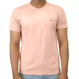 Pink V-Neck Shirt