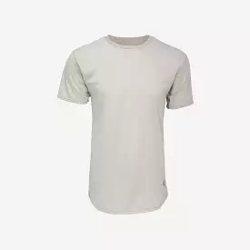 Player Curved Hem Tee - Light Gray