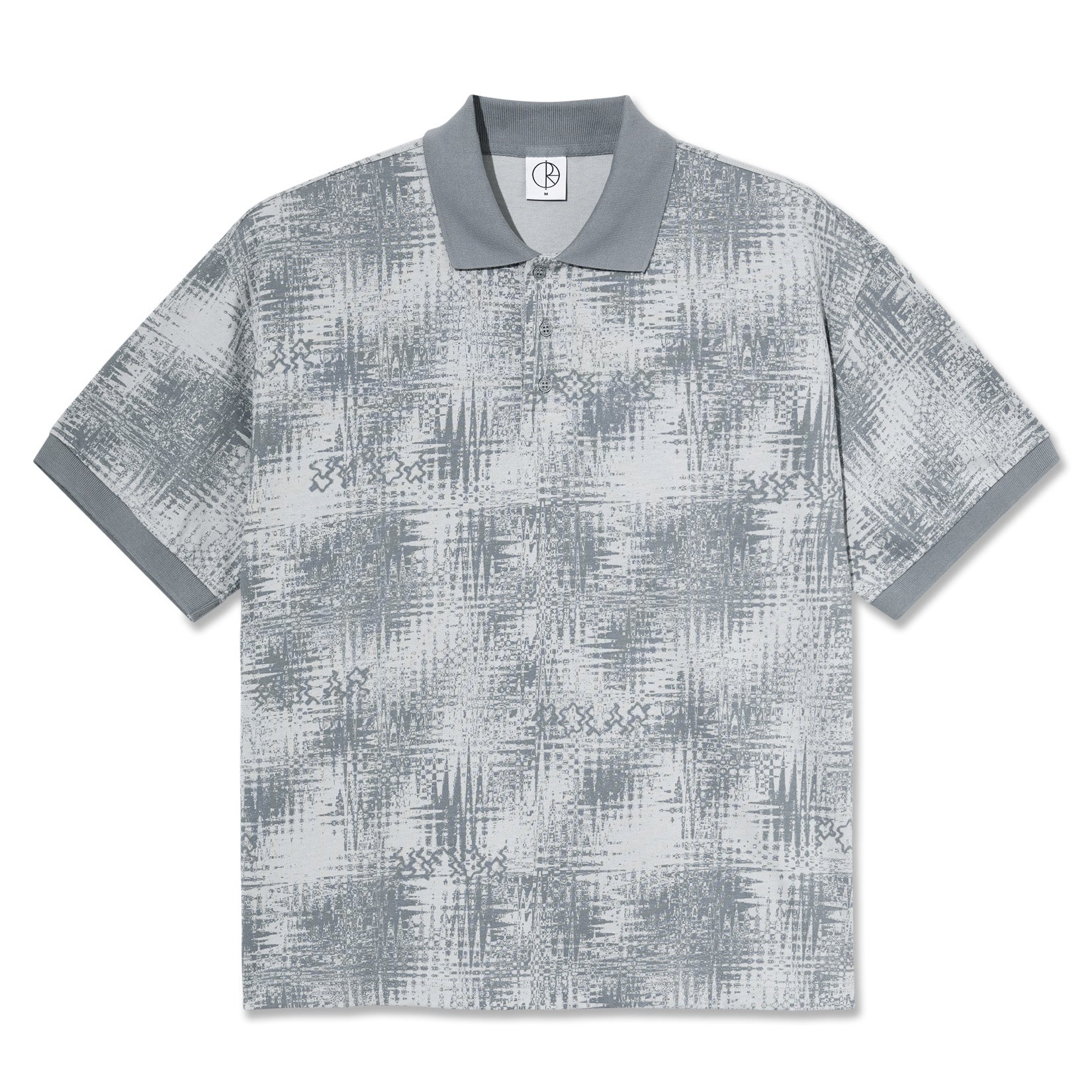 Polar Skate Co. Surf Polo Shirt Silver